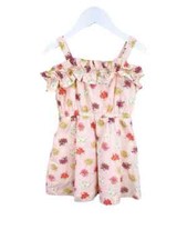 Janie and Jack, Girls' Floral Ruffle Dress, Pink/Multi, Size 3