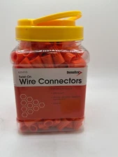 Bottle of 300 Diversitech Twist On Wire Connectors 623-013 Orange