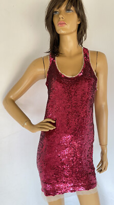 pink sequin tank dress Ballerina Sequin Tank Dress