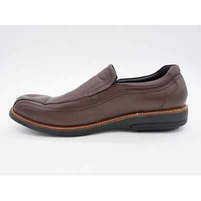 Gravity Defyer Mens Size 12 Brown Leather Dress Loaf Shoes With Gold Side Buckle Unbranded | Shoes | Gravity Defyer Mens Size 2 Brown Leather  main image 4