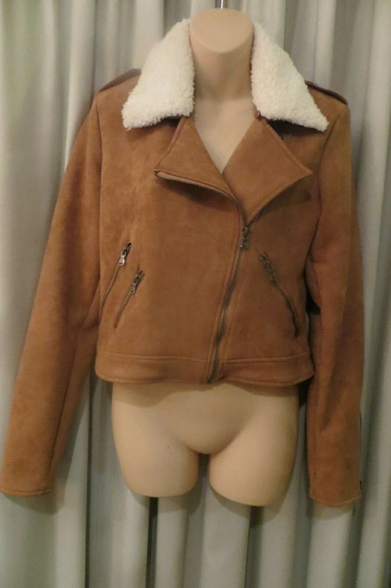 All about eve navigator shearling jacket sale