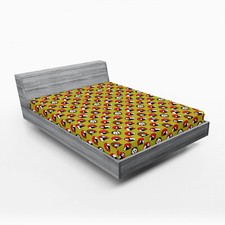 Image of Panda Fitted Sheet Chunky Animals Bamboo Sticks