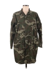 Ashley Mason Women Green Coat M