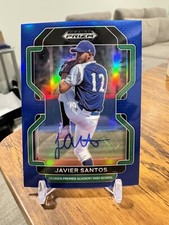 Javier Santos 2022 Panini Prizm Draft Picks Prospect Auto #/99 #PDP211 🔥📈