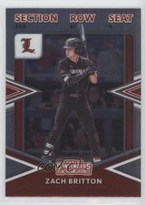 2020 Panini Elite Extra Edition College Tickets Zach Britton #CT-ZB 0c6