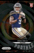 2024 Panini Prizm Michael Penix Jr. Portals #6 Pittsburgh Pirates