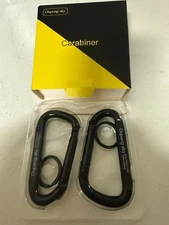 Carabiner Clip 855lbs 3" Heavy Duty Carabiners for Hammocks Camping 2