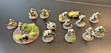 Bolt Action US Airborne Painted Squad (12) + Bazooka & Mortar 28mm Warlord WW2