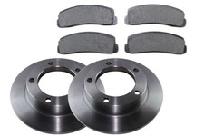 Lada Niva 4X4 Taiga brake disc set + brake pad kit (until 2016)