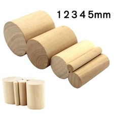 Wooden Hardwood Dowels Pine Ramin Stick Crafts Round Wood Diameter 1/2/3/4/5cm