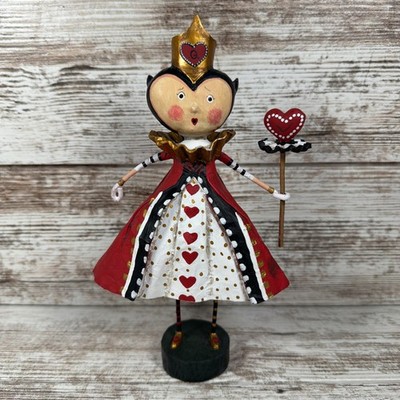 Lori Mitchell Queen of Hearts Alice in Wonderland Figurine Home Decor