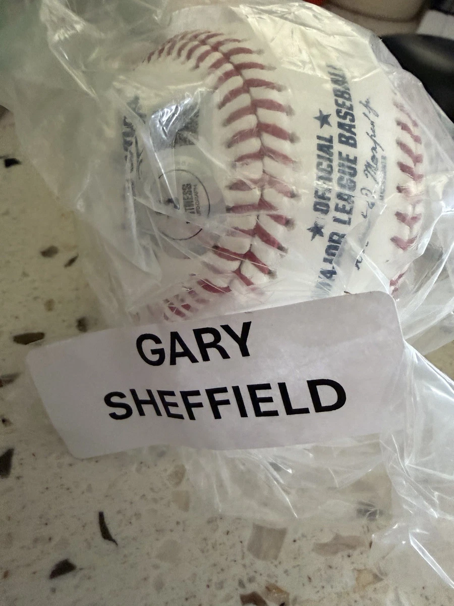Gary Sheffield Original Autographed Baseball MLB Balls for sale | eBay
