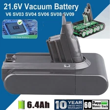 21.6V For Dyson V6 Battery Animal SV03 DC58 DC59 DC61 DC62 Absolute V6 Fluffy
