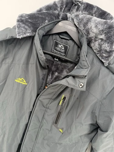 TACVASEN Jacket Mens Medium Winter Fleece Lined Water Resistant Ski Snow Parka image 2