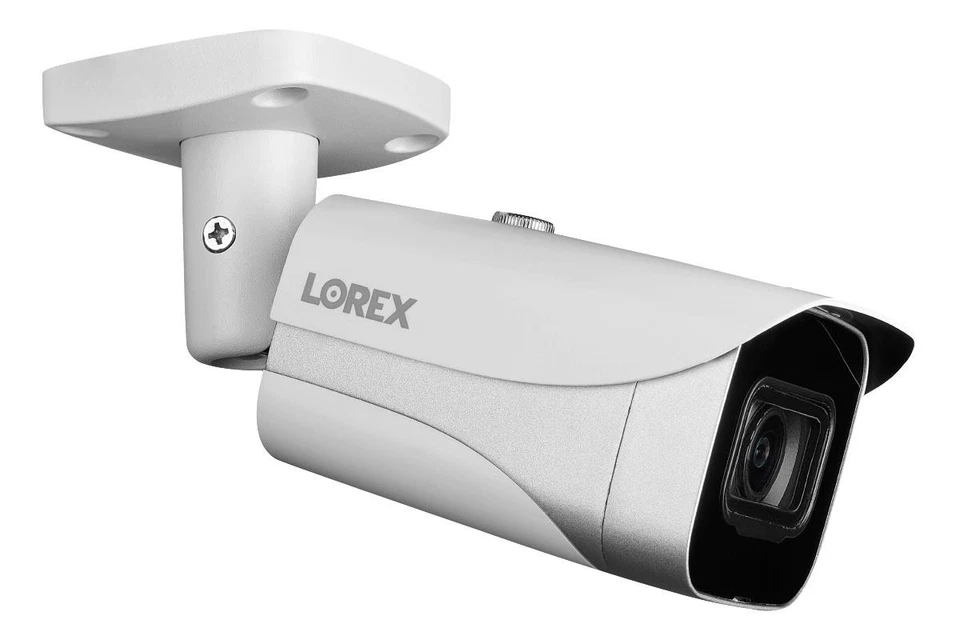 Lorex E861AB-E 4K Ultra HD Smart IP Security Bullet Camera CNV, White - Image 4 of 4