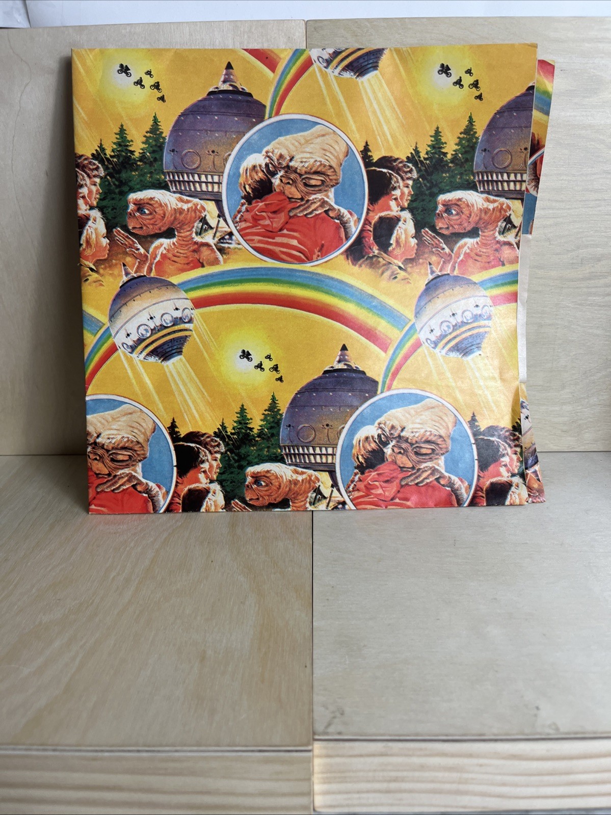Vintage 1982 E.T. Everyday Gift wrap