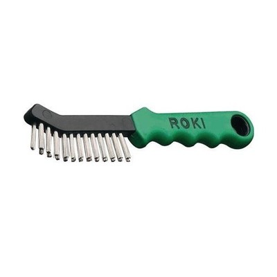 Lessmann Drahtbürste ROKI  L.225mm 0,35mm VA 2-reihig Drahtbürsten 182421