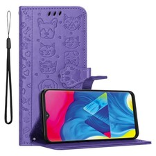 Case for Samsung Galaxy A10 / M10 Protection Cover Dogs Cats Animals Etui