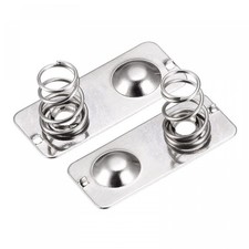Battery Spring Plate AAA Battery Spring Contact Nickel Plate 21mmx9mm 10 Pcs