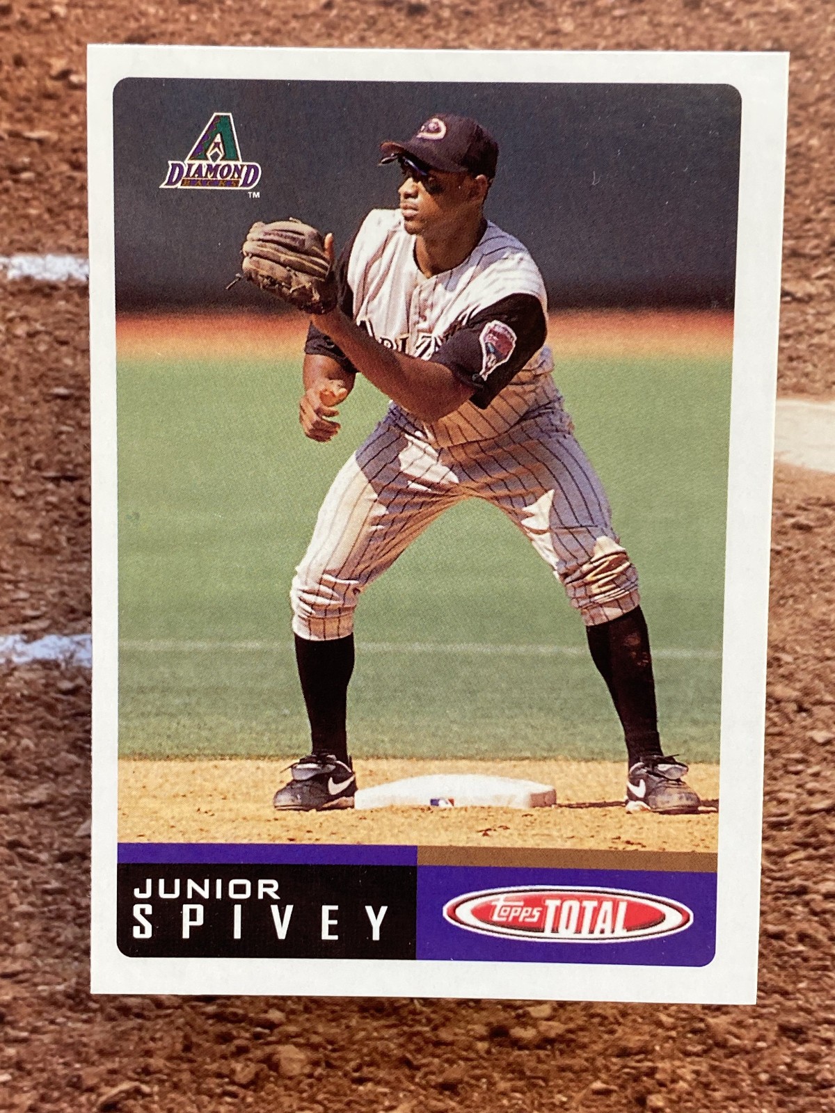 Junior Spivey 2002 Topps Total #432 Arizona Diamondbacks