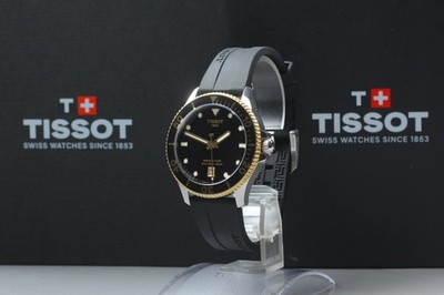 【N MINT++ w/Box】 Tissot Seastar T120410A 300m Date Men's Quartz Watch from JAPAN