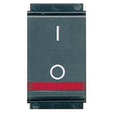 INTERRUTTORE BIPOLARE 16A LUMINOSO COMPATIBILE BTICINO LIVING CLASSIC 4511LE