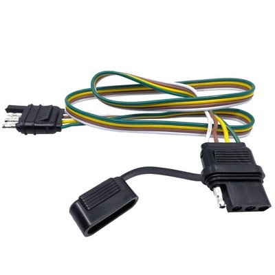 CARROFIX Trailer 4 Wire Plug 32'' inch 4 Pin Flat Standard 32-Inch