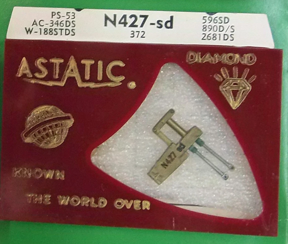 233D ASTATIC/CRESTMARK CON Aguja De Lectura/ Aguja EUR 40,00 - ES