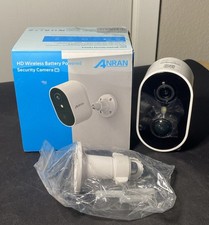 ANRAN Wireless Solar Security Camera Battery WiFi Spotlight Audio Night Vision