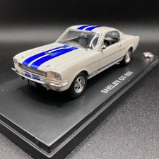 Kyosho Shelby GT350 Fastback 1/43 Model Car White Detailed Used