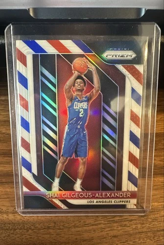 2018-19 Panini Prizm - Shai Gilgeous-Alexander #184 Red White & Blue Prizm (RC)
