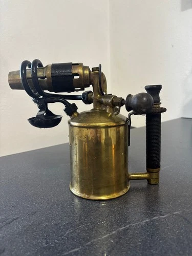 Antique APM Max Sievert Stockholm Soldering Lamp