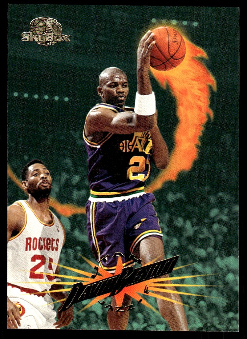 David Benoit 1995-96 SkyBox Premium #116 Jazz NBA READ FREE SHIP AutographDen