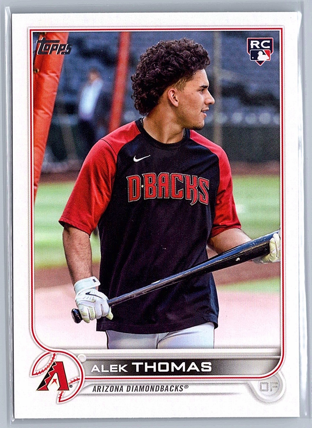 2022 Topps Update Alek Thomas #US212 SP Image Variation Diamondbacks