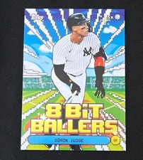 2026 Topps Series 1 Celebration Aaron Judge #8B-10 8 Bit Ballers ⚾️ NY Yankees