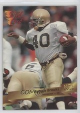 1993 Wild Card Reggie Brooks #164 Rookie RC m5x. rookie card picture