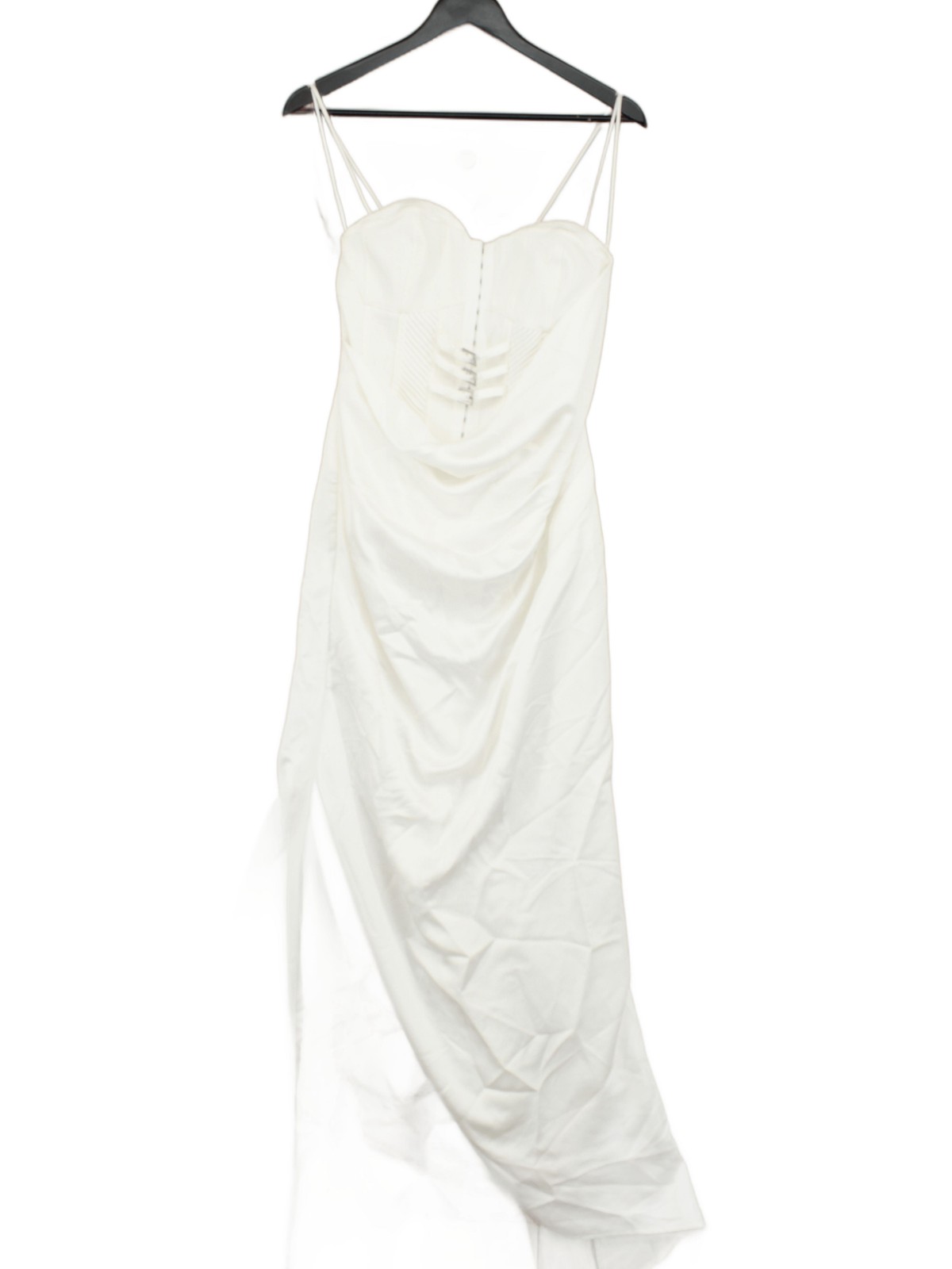 Karen Millen Maxi Dress UK8 in White RRP £459