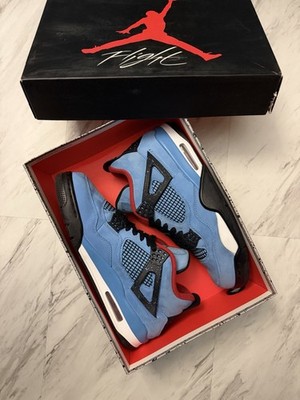 Size 10.5 - Jordan 4 Retro x Travis Scott Mid Cactus Jack - Preowned