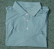 Rhoback The Michigan State Sparty Polo XL-Green Sun Protection Wear Breathable