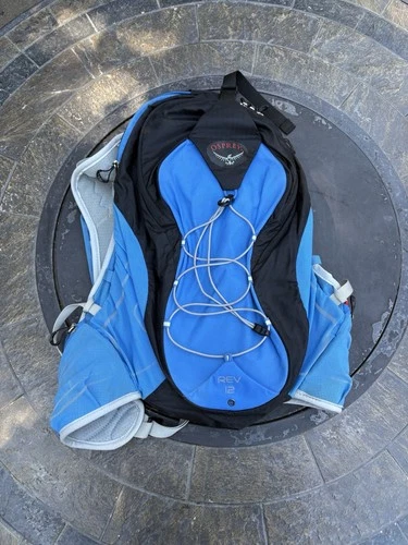 Osprey Rev 12 Hydration Backpack  Flash Blue Outdoor Hiking Running