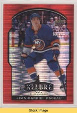 2020-21 Upper Deck Allure Red Rainbow Jean-Gabriel Pageau #30 READ 6f8