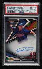 2022 Bowman's Best of Danny De Andrade #B22-DD PSA 10 GEM MT Auto n0c