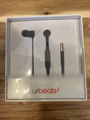 Beats by Dr. Dre urBeats3 In-Ear Headphones - Gray BRAND NEW