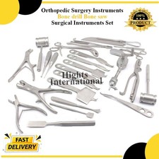 Set Strumenti Chirurgia Ortopedica Trapano Osseo Seghetto Ossa Qualità Tedesca