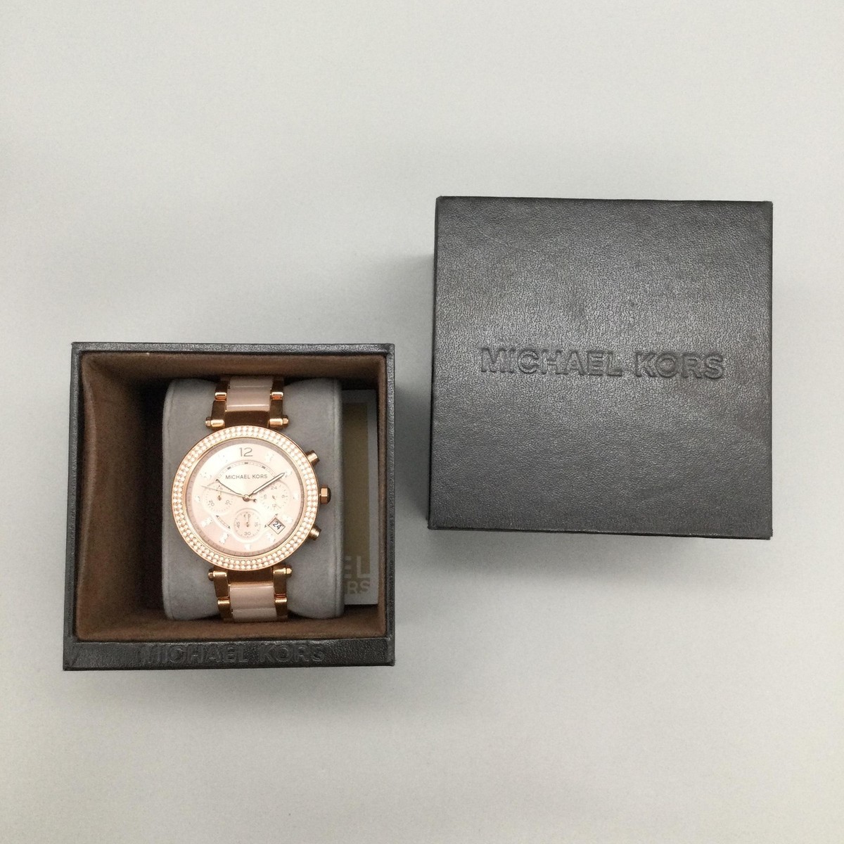 Michael Kors Parker Women Watch MK-5896 Rose Gold Tone BOX (Needs Battery) Michael Kors Parker (MK5896) • See the best prices » main image 4
