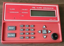 Silent Knight SK-5235 Fire Alarm Annunciator Panel EXCELLENT USED CONDITION 