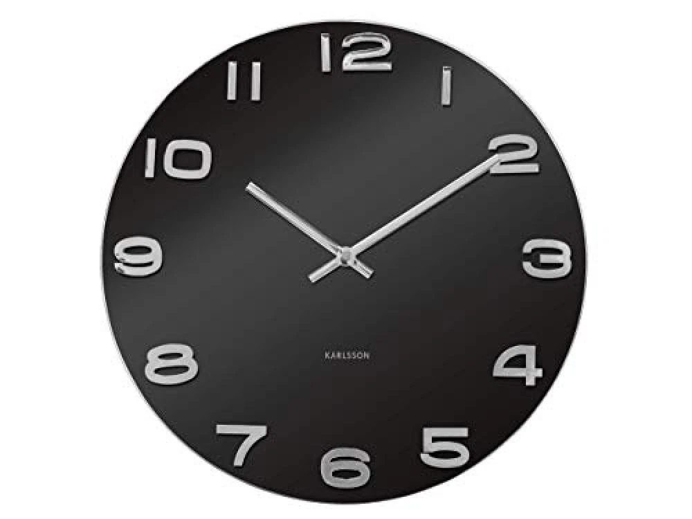 Karlsson Present Time: Orologio Da Parete A Doppio Lato, Altezza 38 Cm, Design Moderno E Funzionale