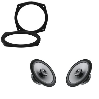 UNO X165 6.5'' 17cm Coaxial Car Door Audio MDF Speaker Upgrade for Hyundai