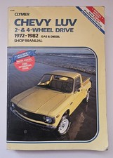 1972-82 Clymer Chevy Luv 4 Wheel Drive Service Shop Manual A145 Diesel Gas