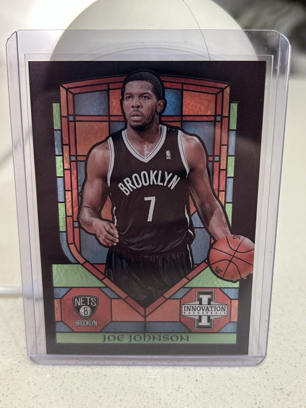 2013-14 Panini Innovation - Stained Glass Joe Johnson #45